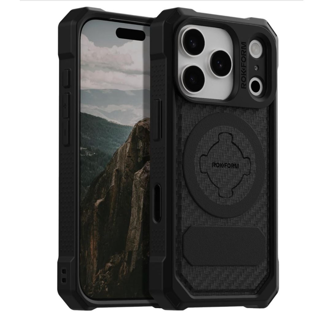 Rugged smartphone lawsuit  displayed connected  a phone, showcasing its durable plan  and grip texture, suitable for protecting devices during outdoor activities