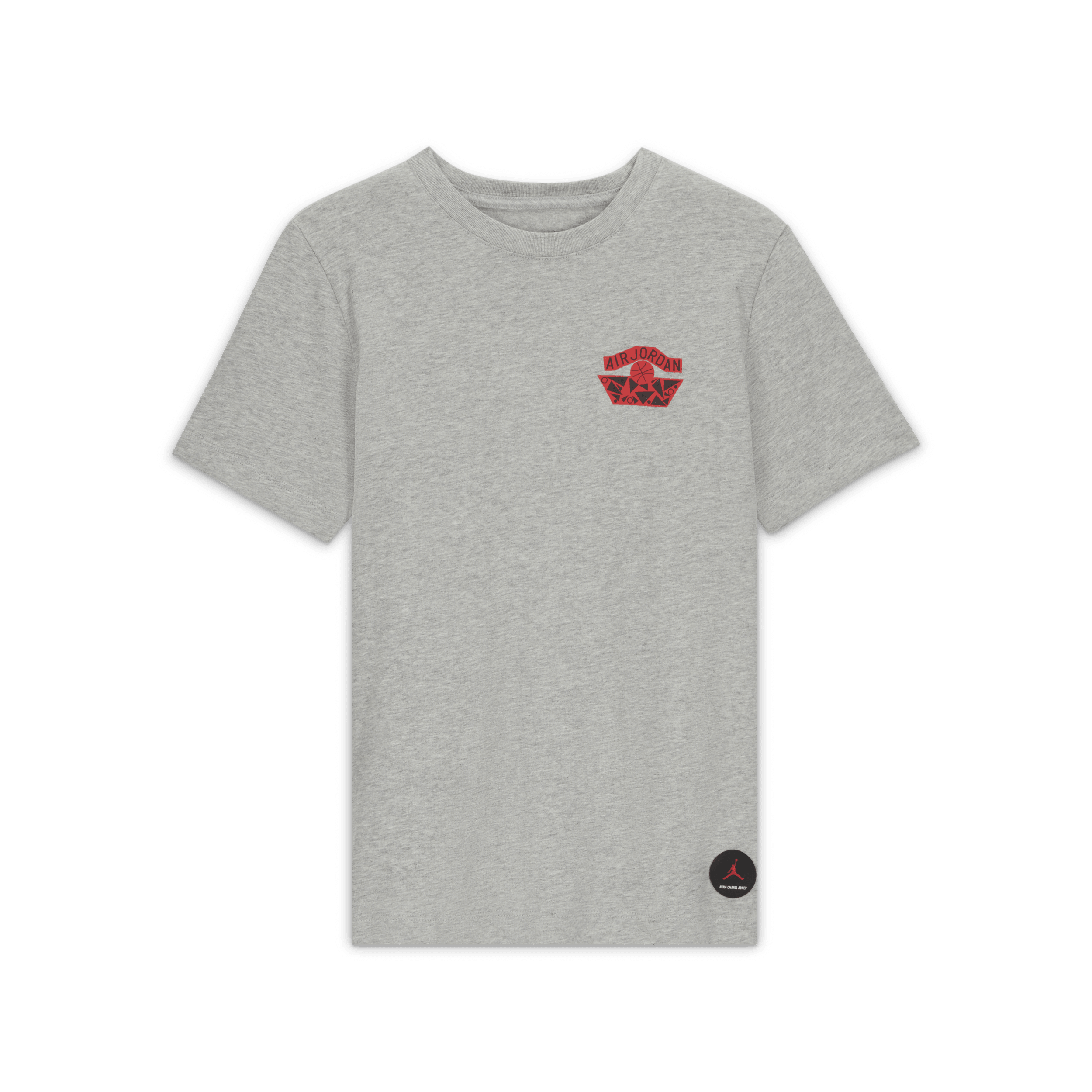 jordan x nina collab grey shirt