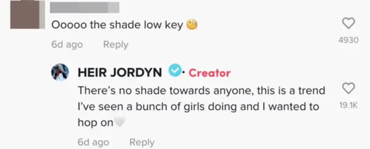 Jordyn Woods brushes claims that she shaded Kylie Jenner on Tik Tok