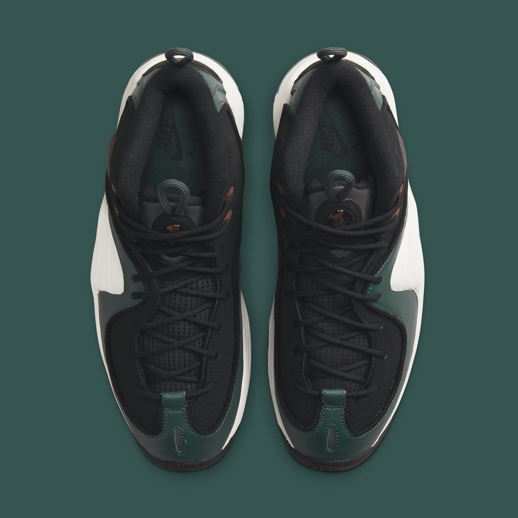 Nike Air Penny 2 Faded Spruce Release Date DV3465-001 Top