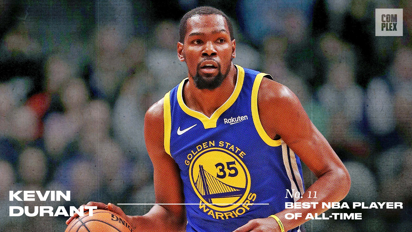 Kevin Durant Top 30 All-Time No. 11
