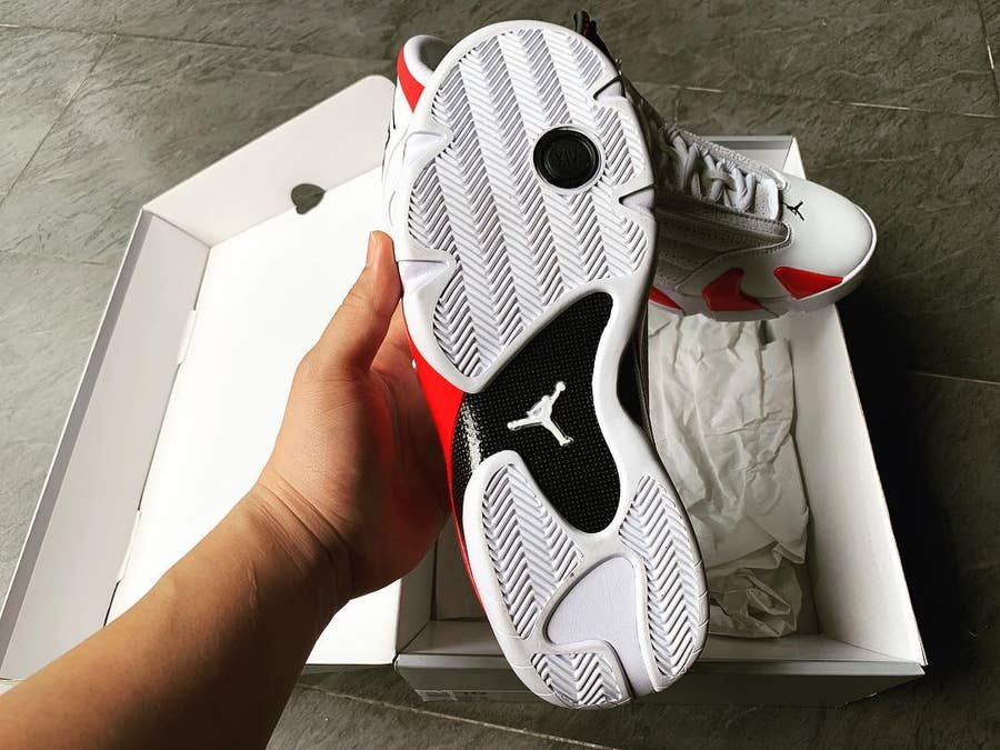 An Official Look at the Upcoming 'Candy Cane' Air Jordan 14 | Complex