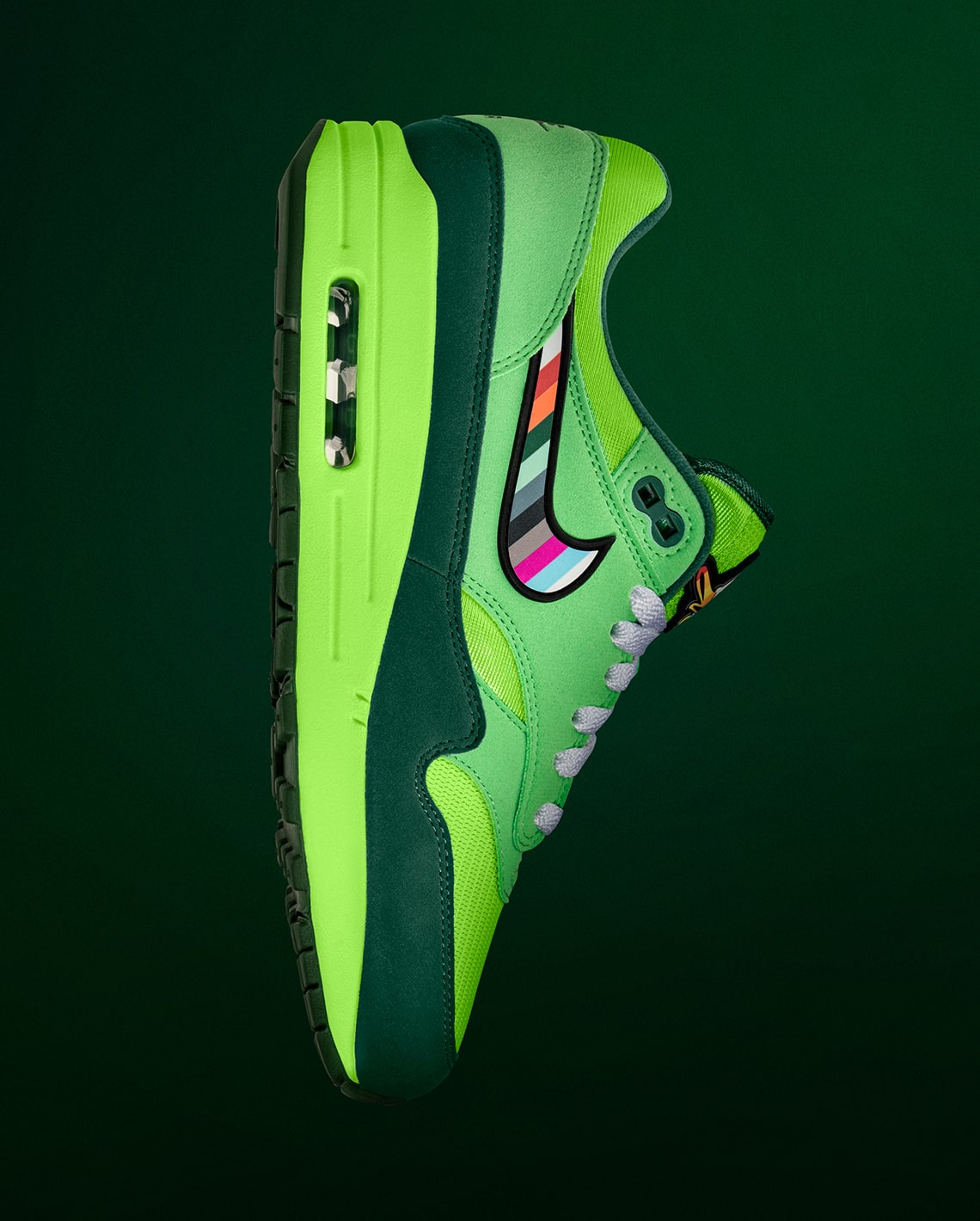 Nike Air Max 1 Tinker Hatfield Ducks of a Feather NFT Oregon Medial