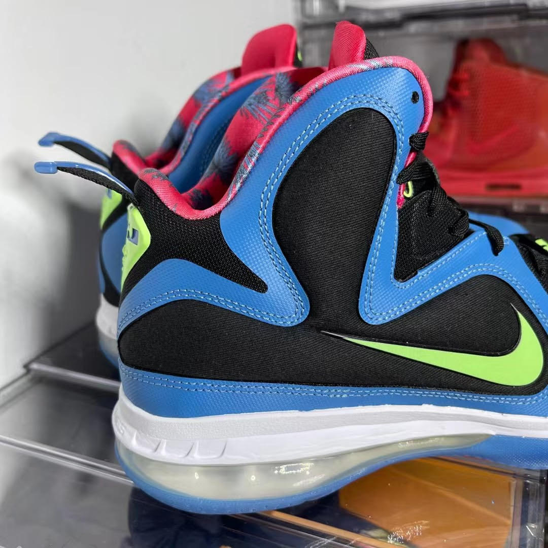 Nike LeBron 9 Retro &#x27;South Coast&#x27; Heel