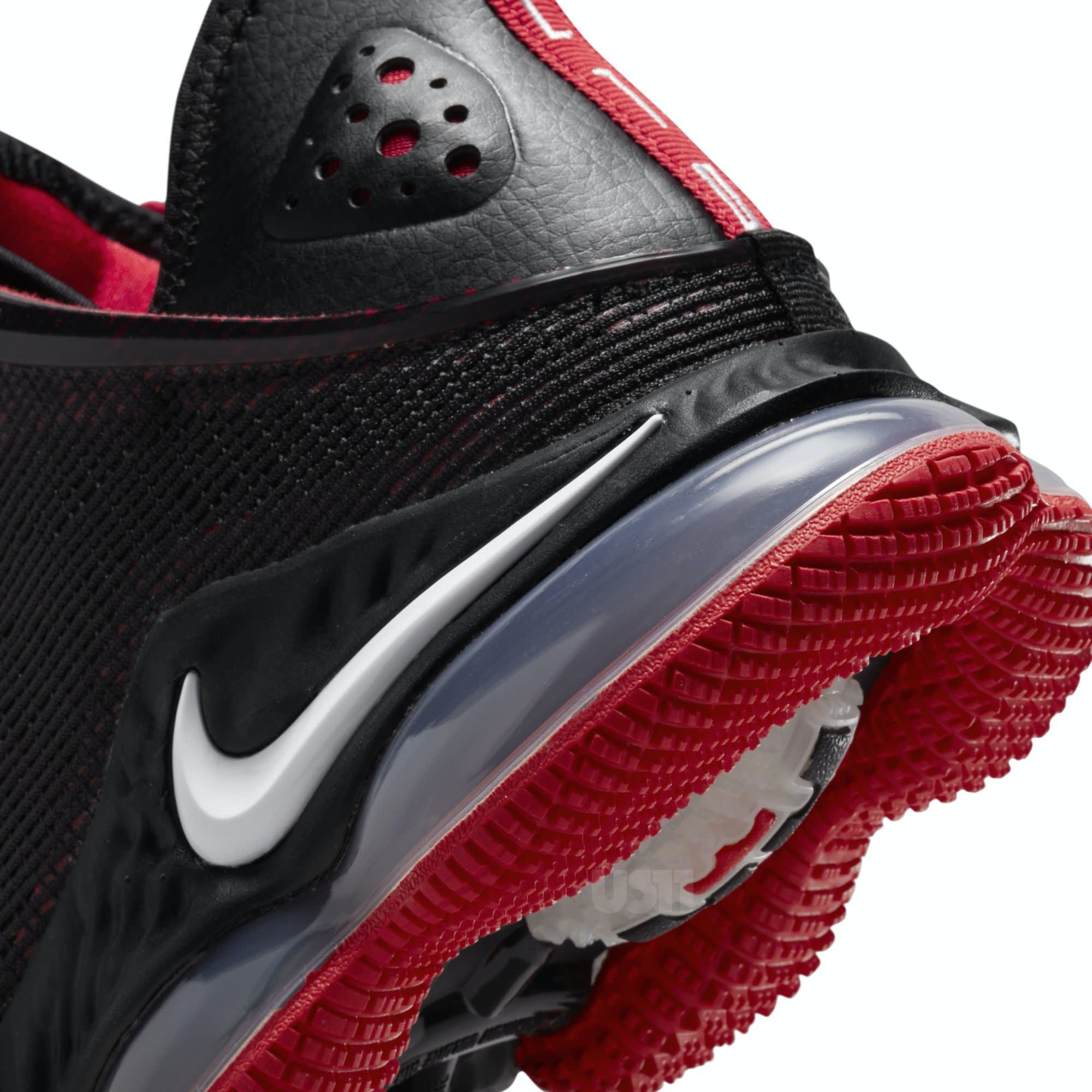 Nike LeBron 19 XIX &#x27;Bred&#x27; Heel
