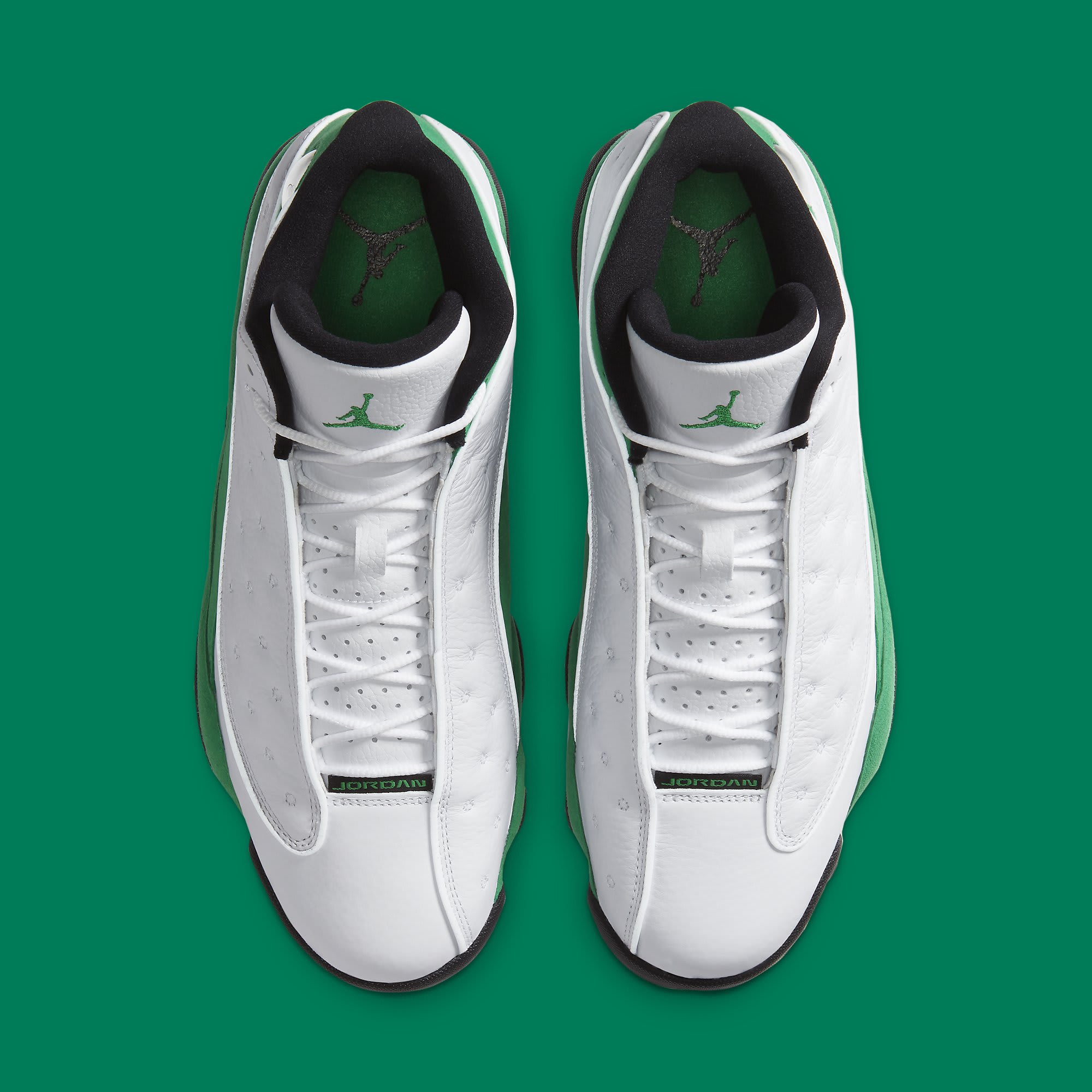 Air Jordan 13 Lucky Green Release Date DB6537-113 Top