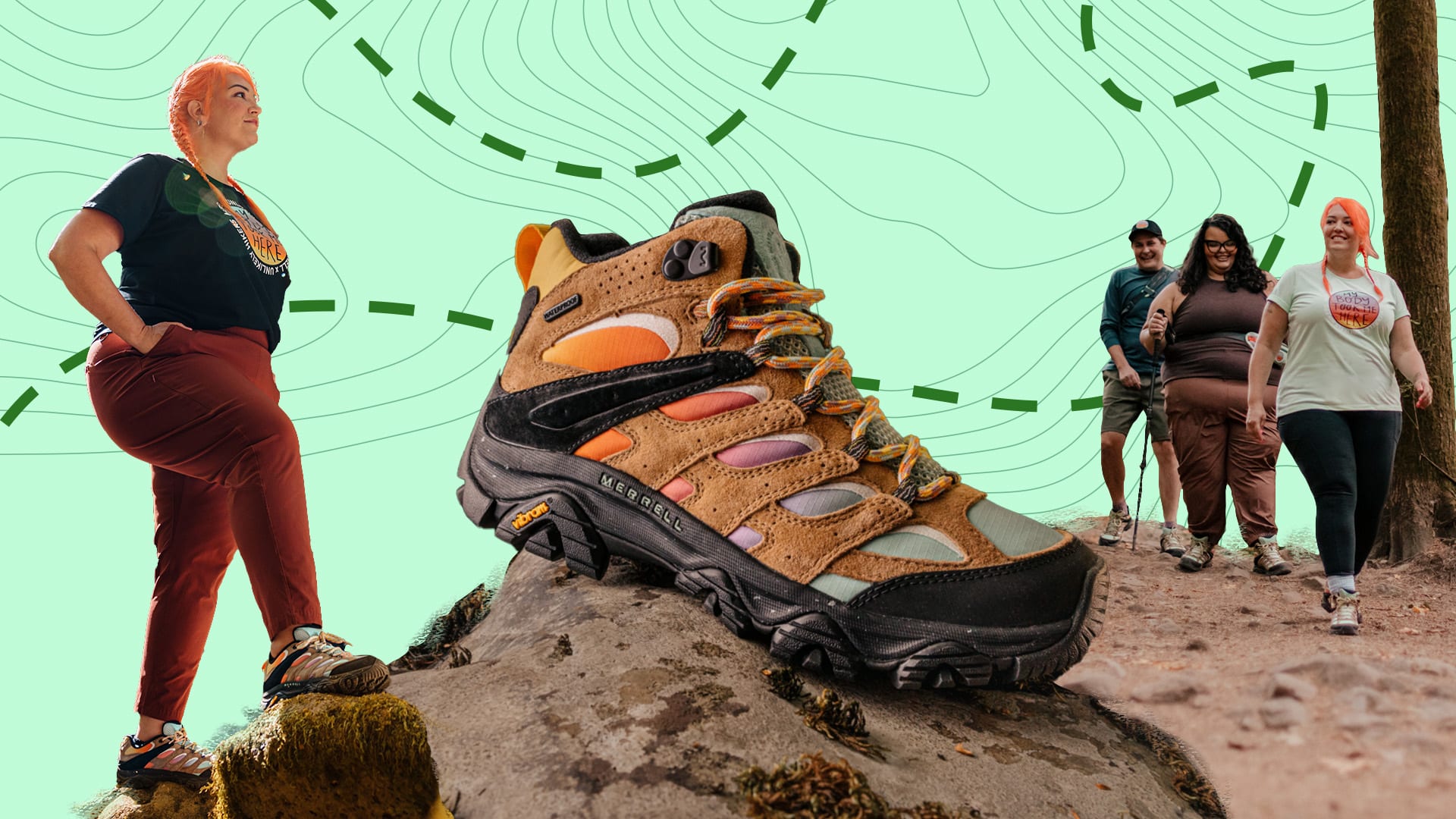 Merrell Moab 3 Hiking Shoe - Women's - Footwear