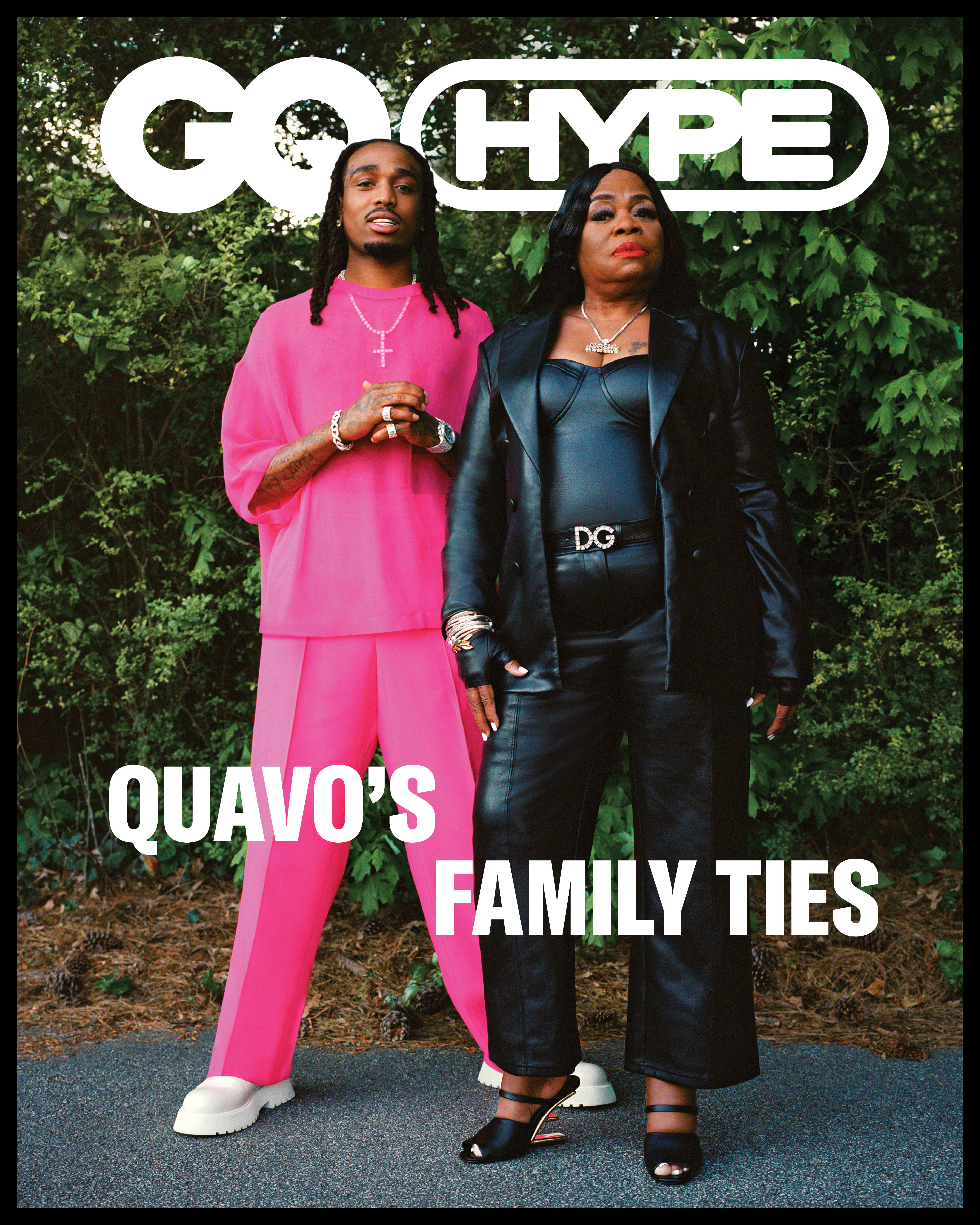 Quavo and his mom are pictured together for GQ