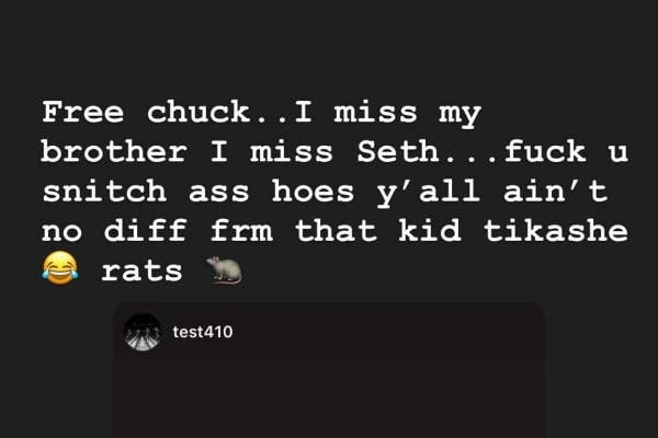 Future's Instagram story