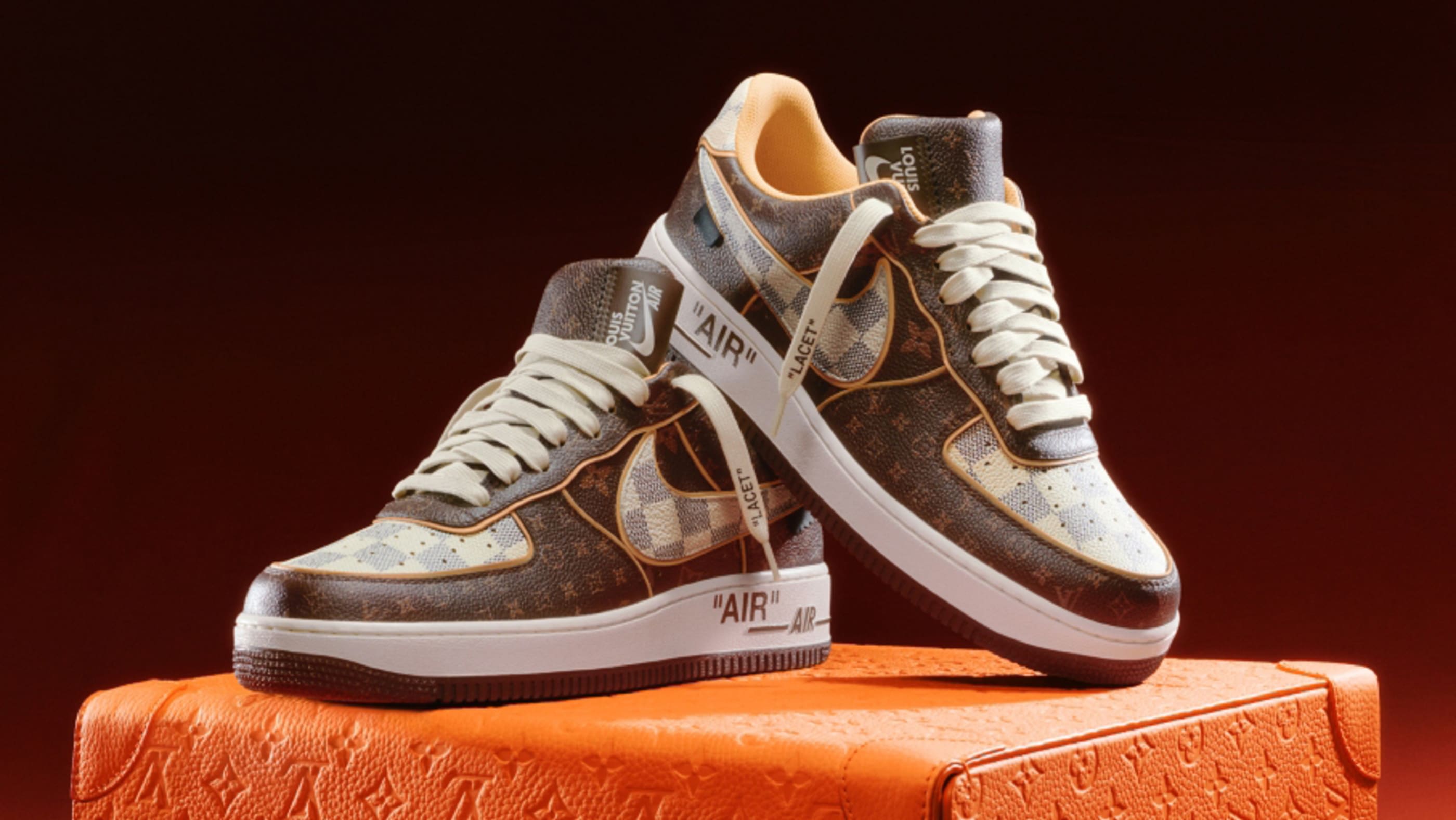The Louis Vuitton x Nike Air Force 1's Covert Journey to the