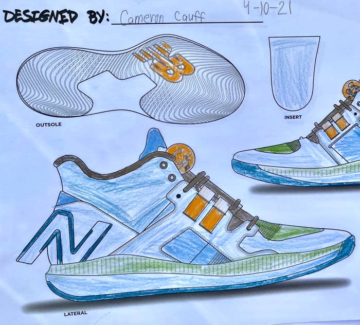 New Balance Coco CG1 &#x27;Colors by Cameron&#x27; (Sketch)