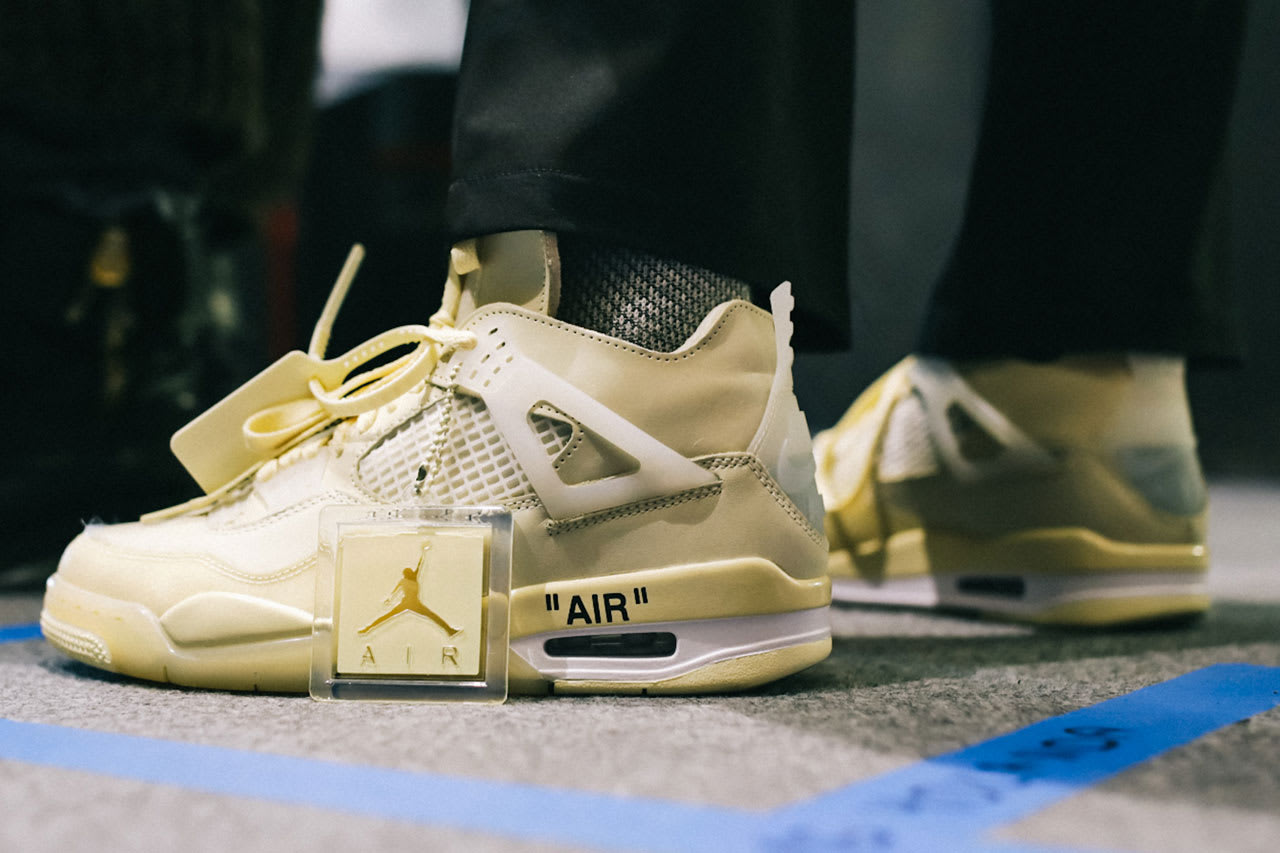 Nike Air Jordan 4 x Off-White trainers can be yours next month
