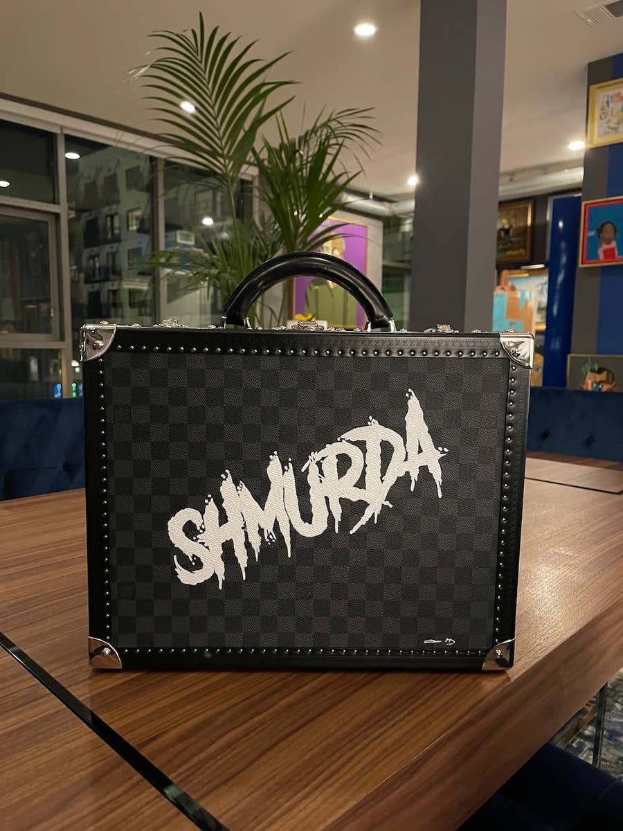 Artist Creates Custom Louis Vuitton Briefcase for ASAP Rocky