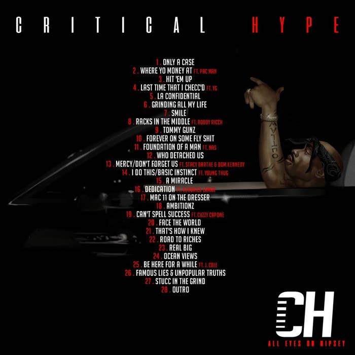 Dj Critical Hype Blends Nipsey Hussle Vocals With Classic 2pac Tracks Dj Critical Hype Blends Nipsey Hussle Vocals With Classic 2pac Tracks