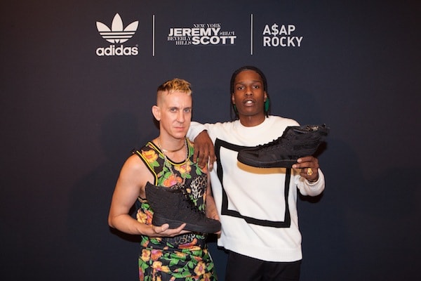 Jeremy Scott and Asap Rocky