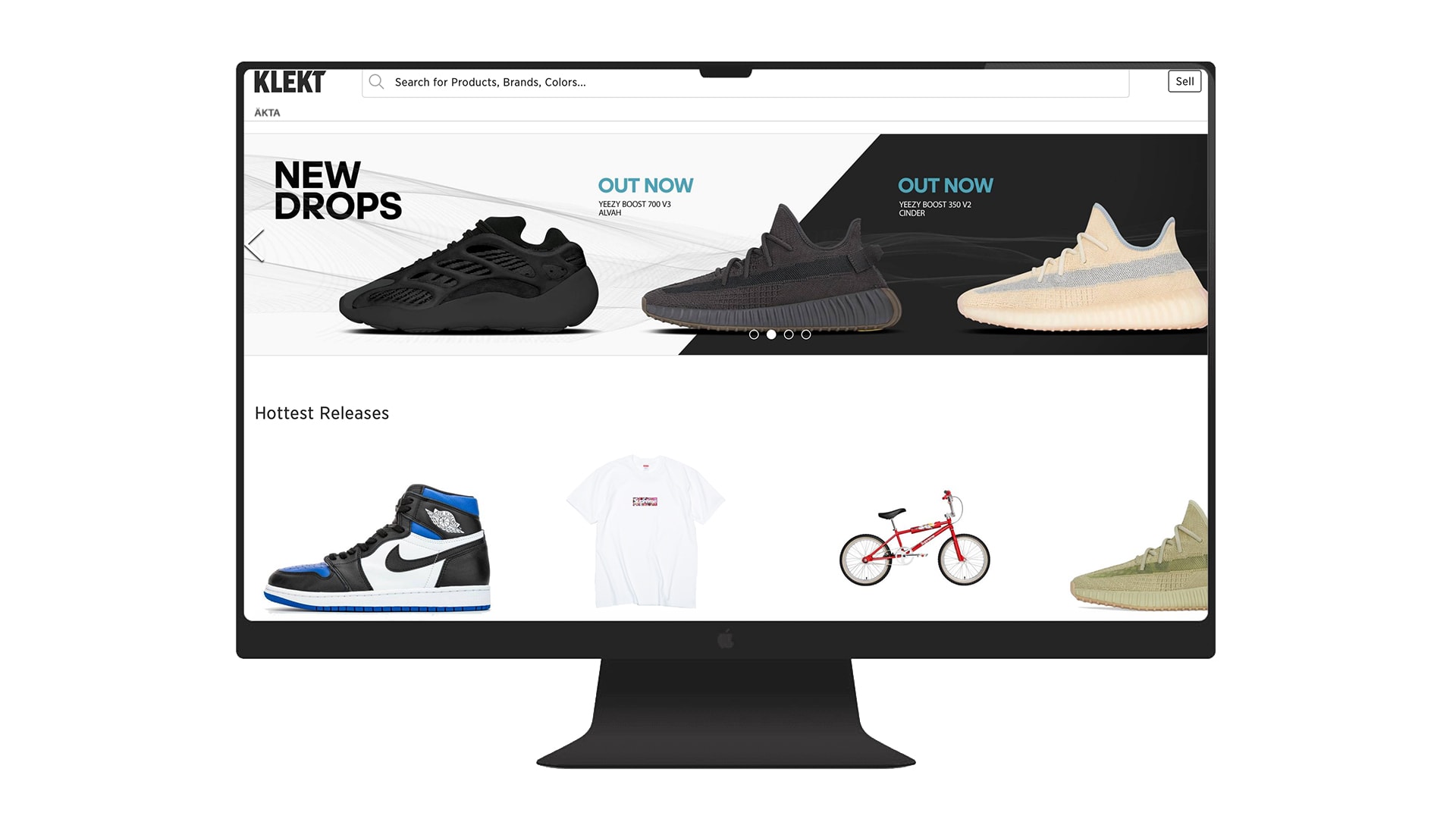 Shoe store selling websites