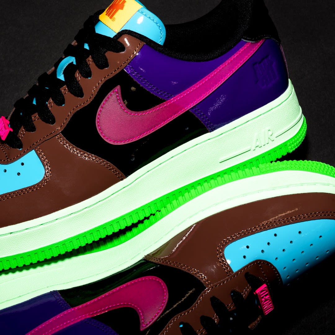 Undefeated x Nike Air Force 1 Low &#x27;Pink Prime&#x27; Lateral