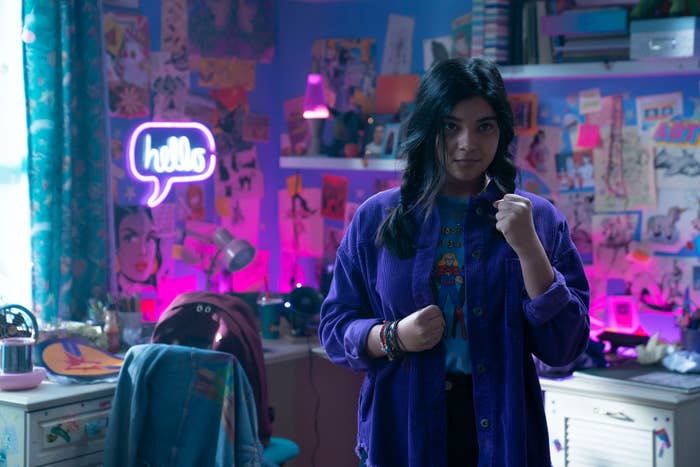 Iman Vellani in Disney+ show Ms. Marvel