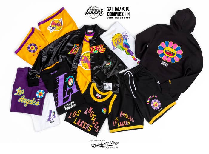 Complexcon Lakers Takashi Murukami Merch