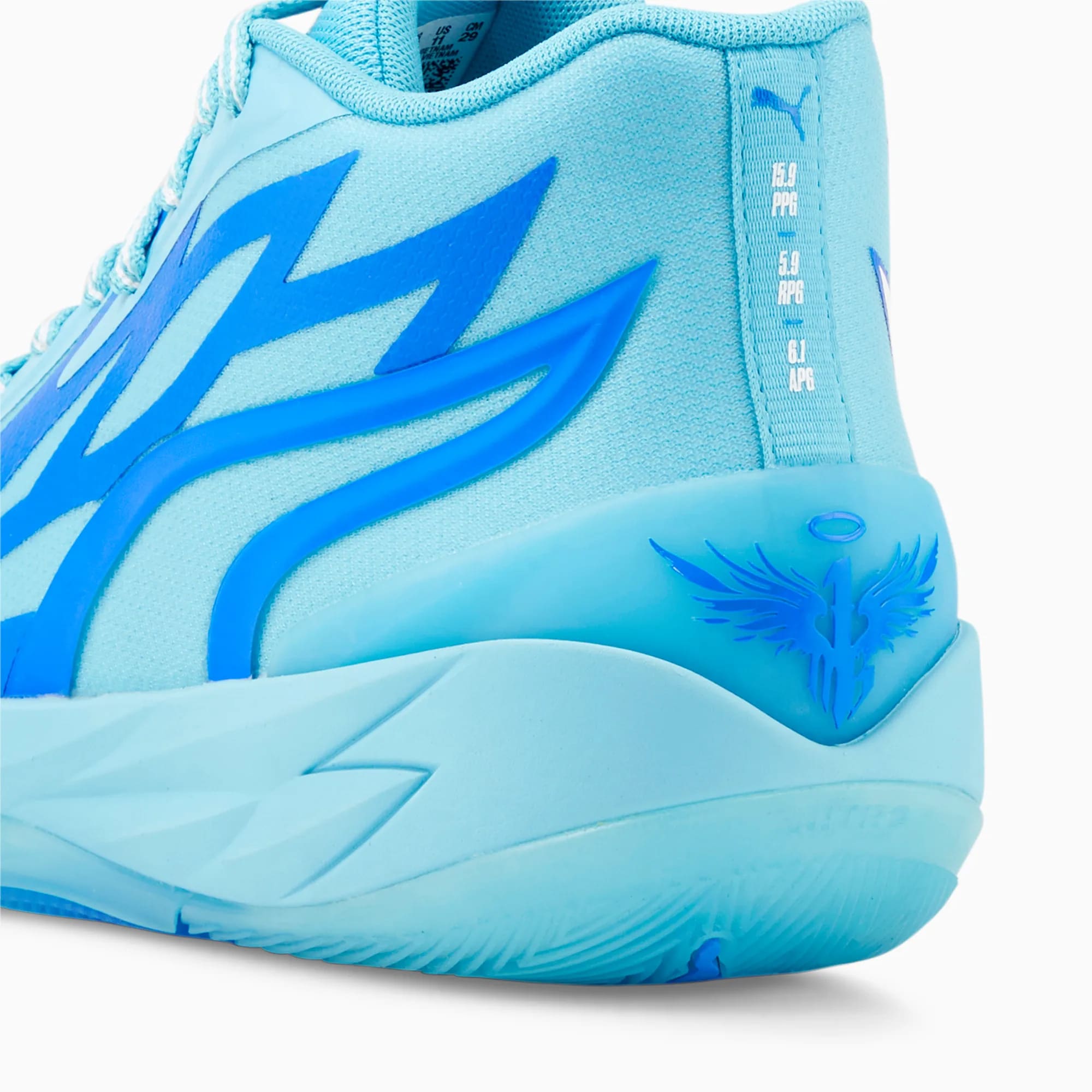 Puma MB.02 Rookie of the Year Release Date 377586_01 Heel Detail