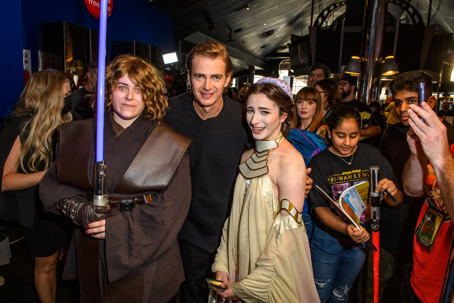 Hayden Christensen at Obi-Wan premiere in Toronto