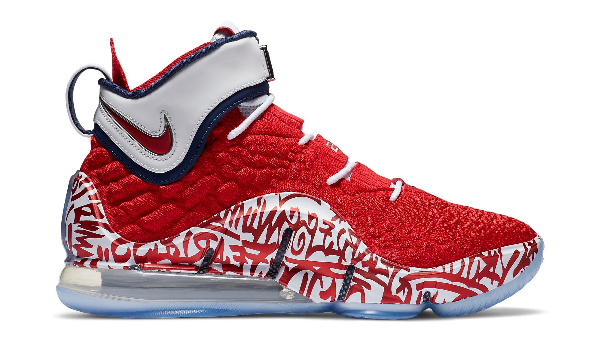 Nike LeBron 17 &#x27;Graffiti Fire Red&#x27; CT6047-600 Release Date