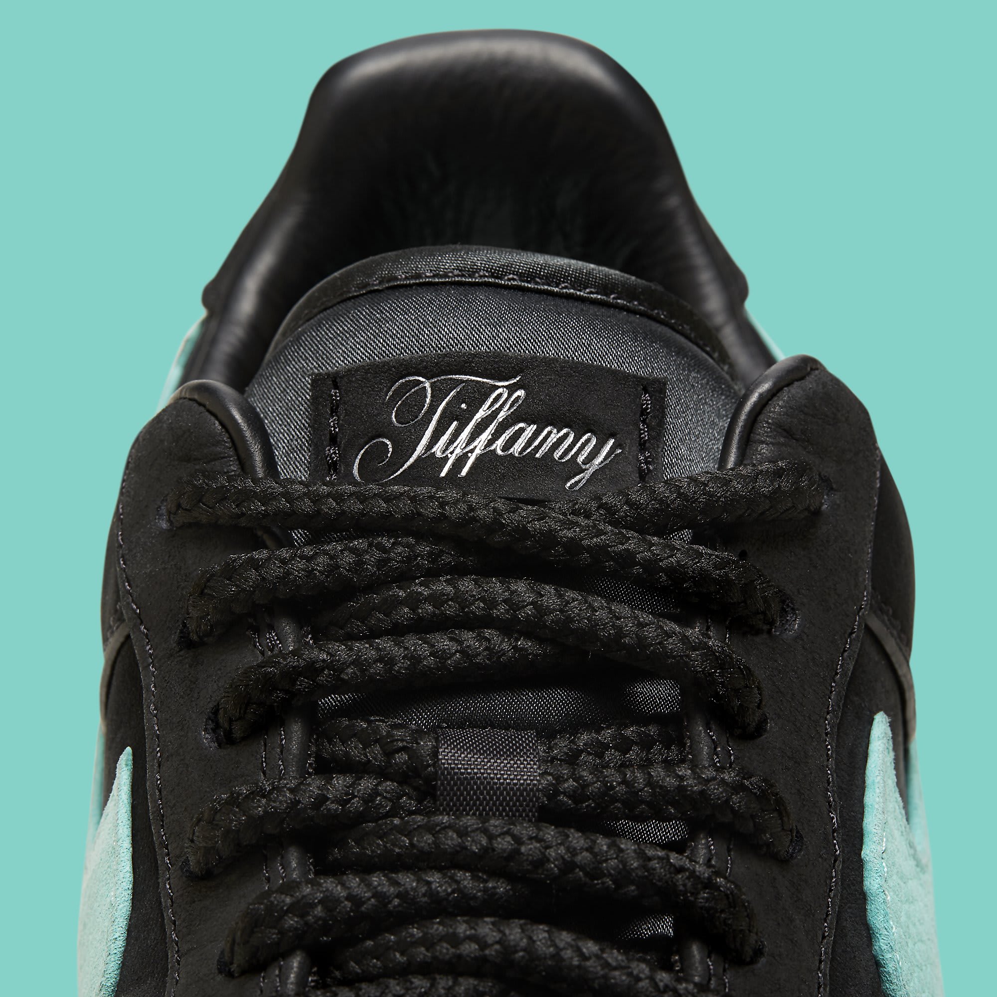 Tiffany &amp; Co. x Nike Air Force 1 Low DZ1382 001 Tongue