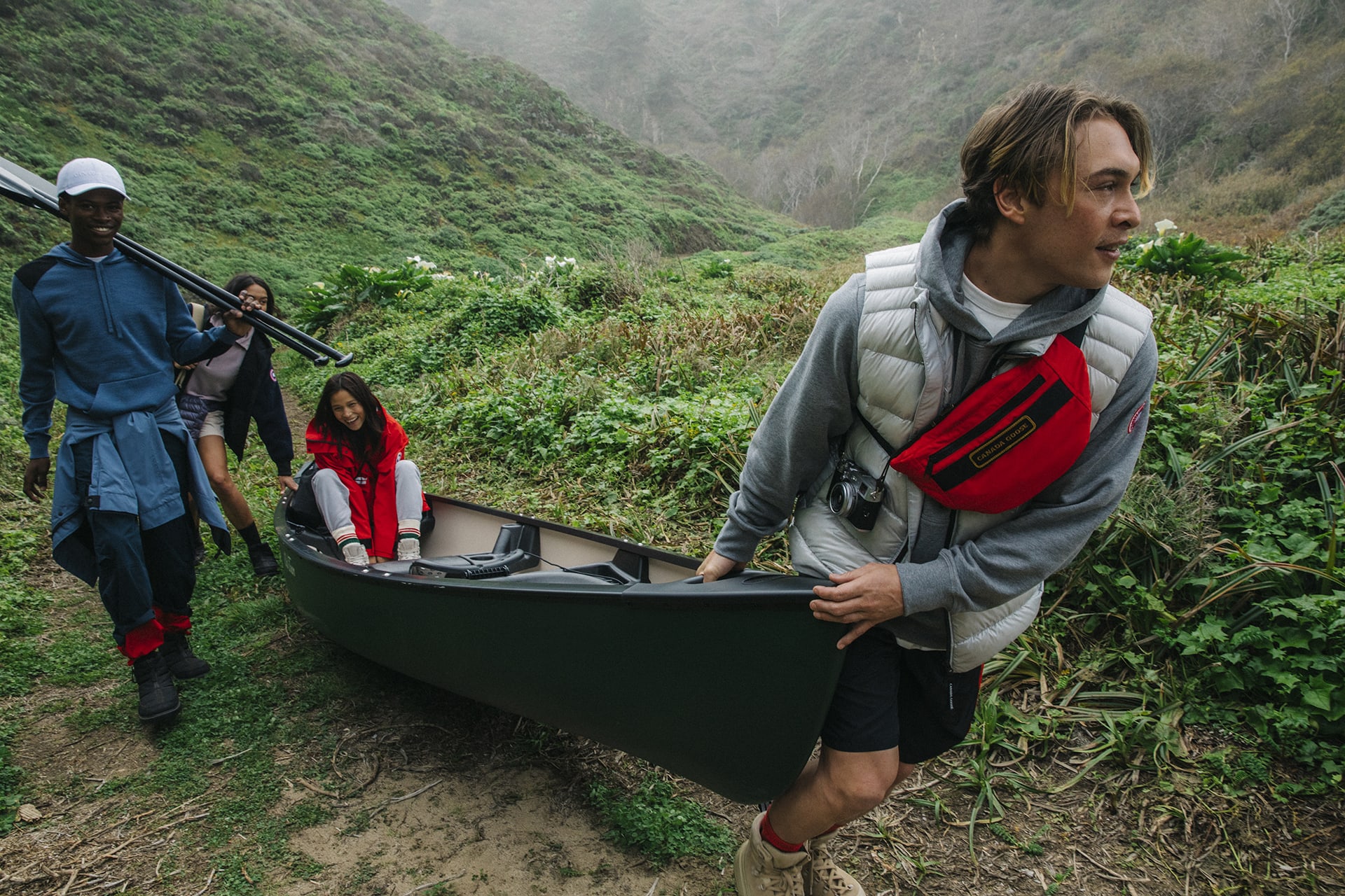 Canada Goose campaign directed by Cole Sprouse