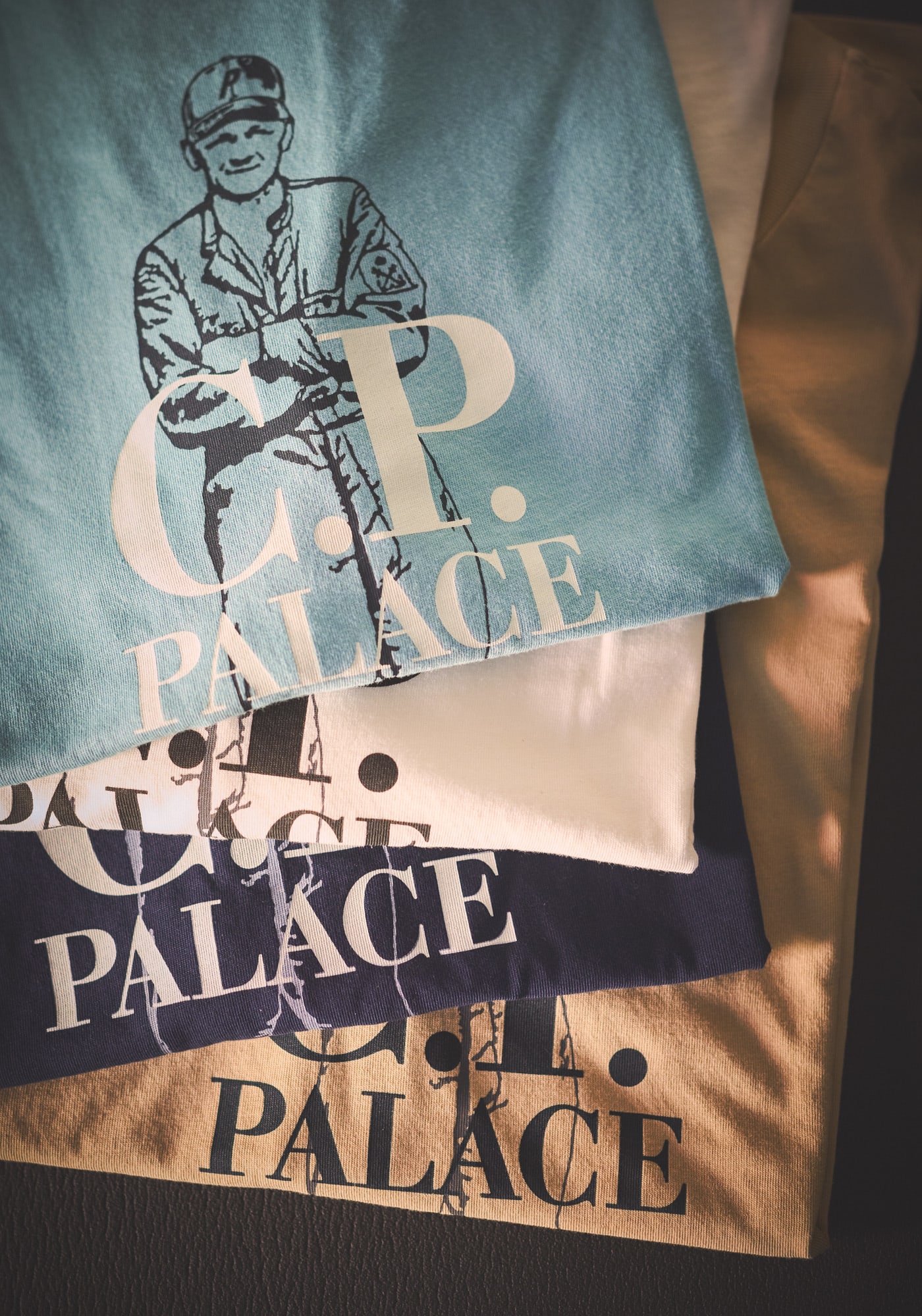 Palace pieces are seen in these collab photos