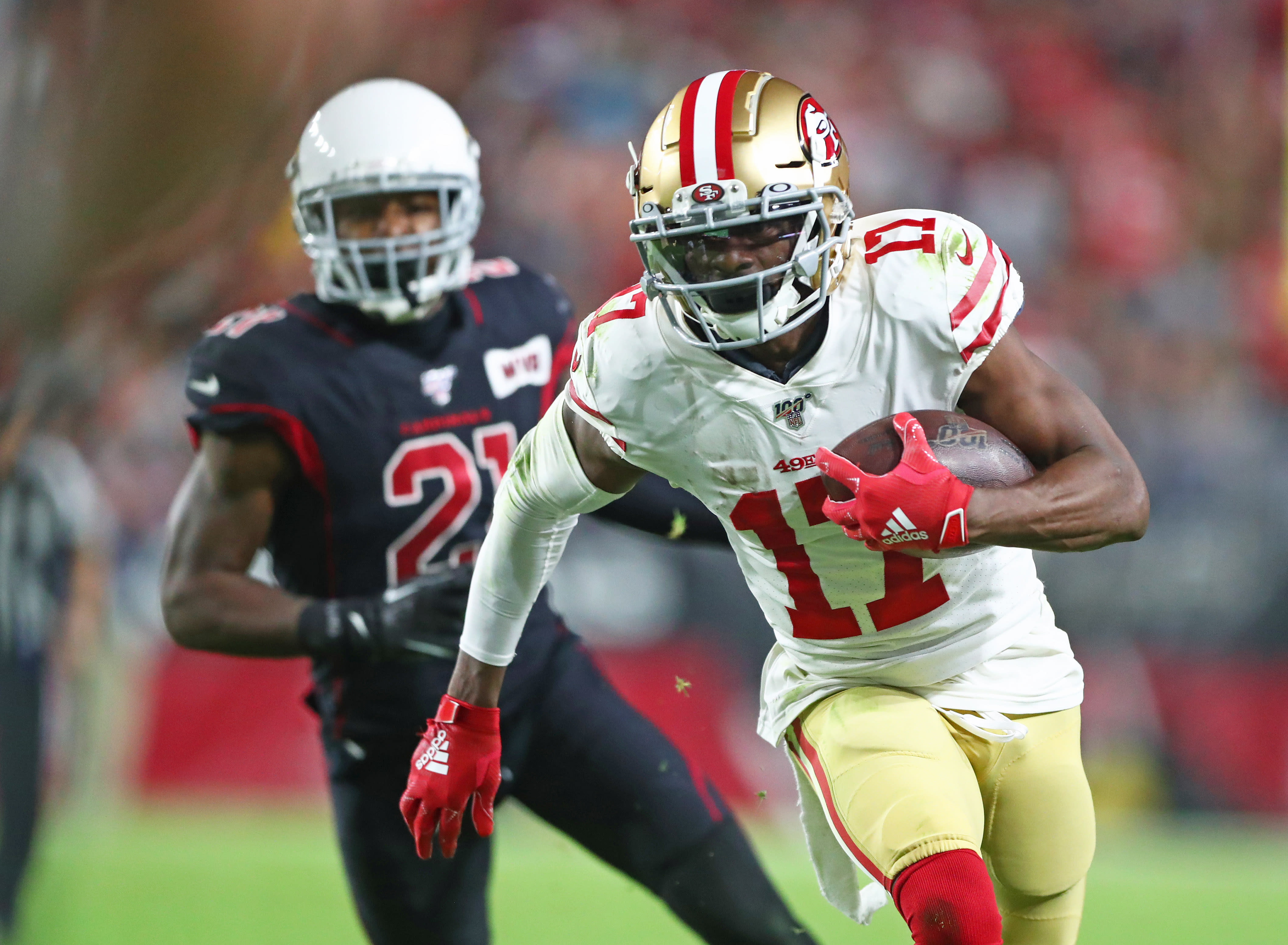 Emmanuel Sanders 49ers Cardinals Arizona 2019