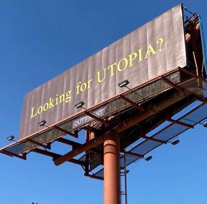 Travis Scott billboard &#x27;Utopia&#x27; Cactus Jacks