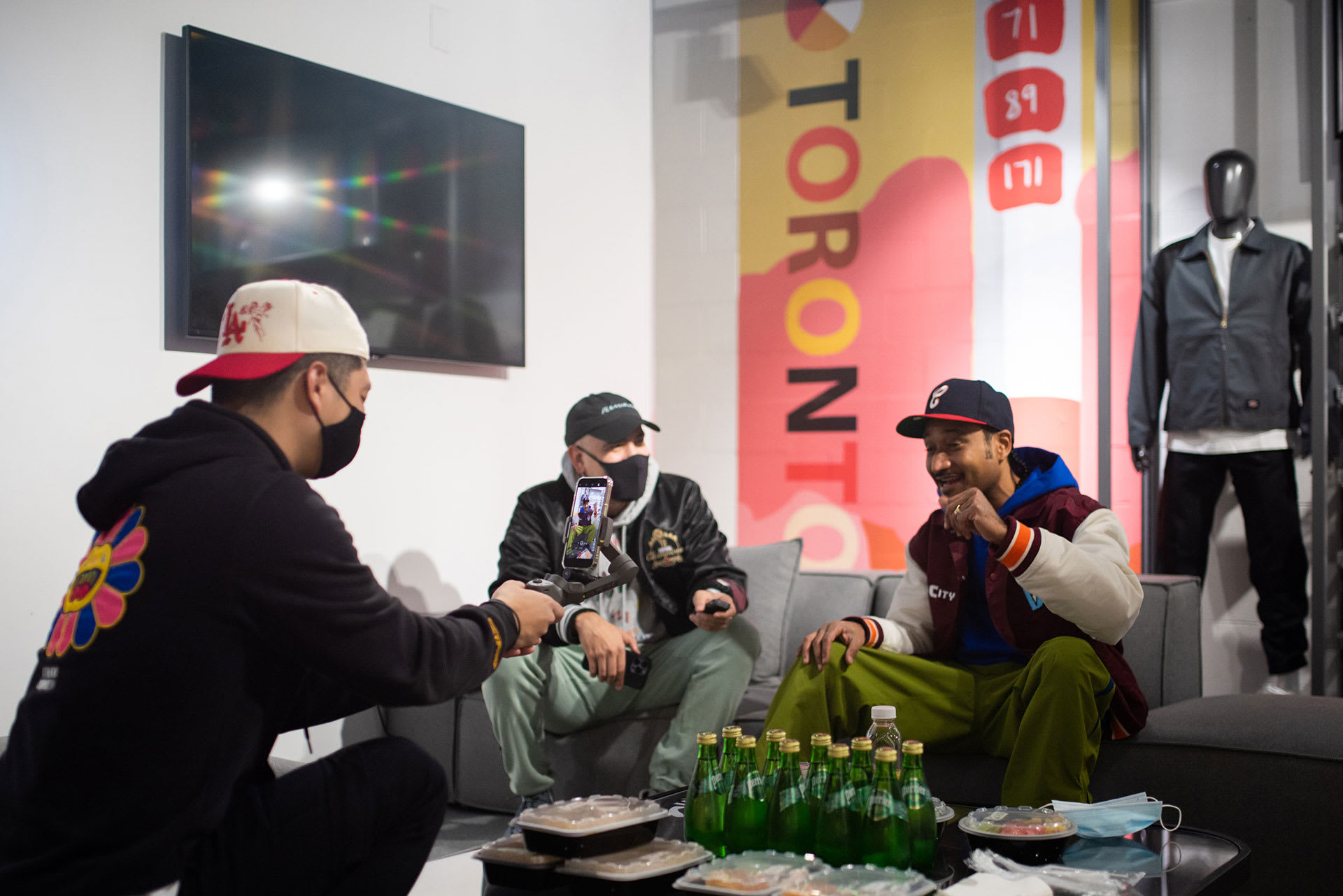 Don C being interviewed by Complex Canada