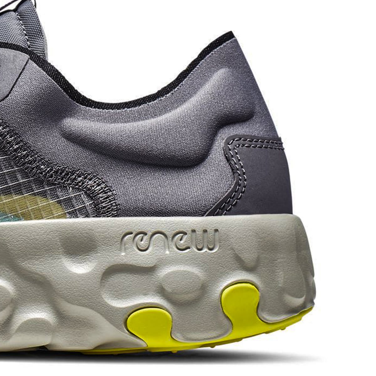 Nike React Renew Runner &#x27;Grey&#x27; (Heel)