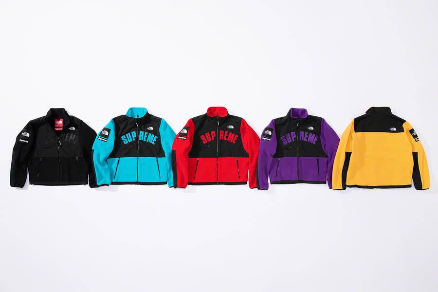 Supreme and the North Face Unveil Spring 2019 Collection Complex