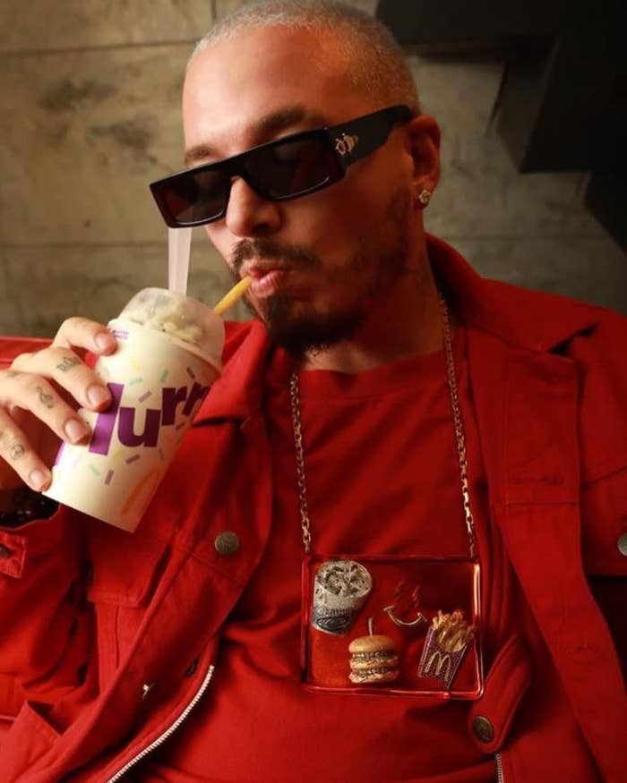 J Balvin McDonald&#x27;s