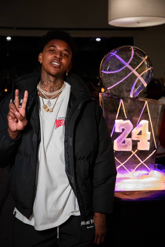 Nick Young Most Hated Party 2020 Kobe Sculpture