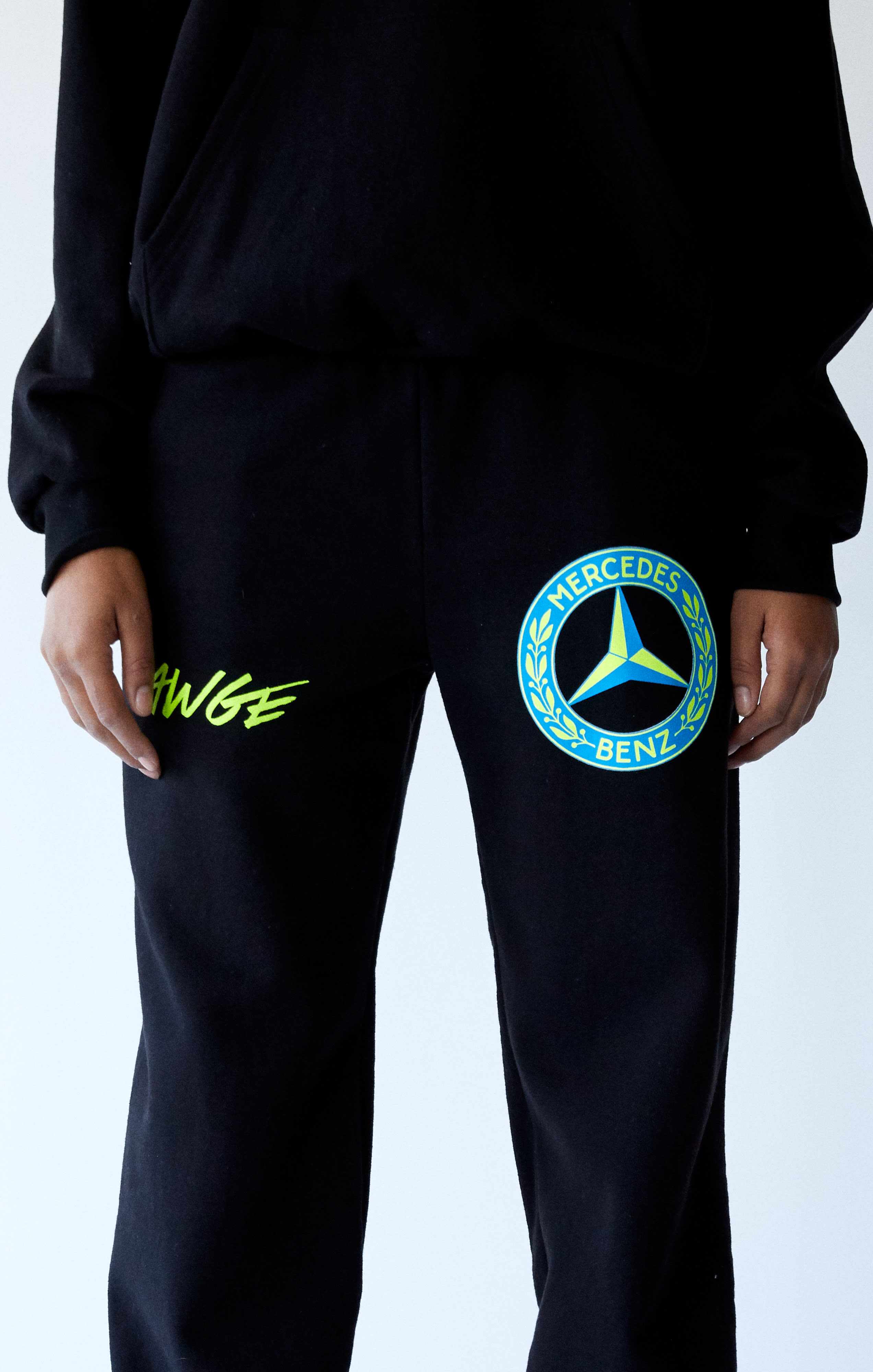 Mercedes cheap benz sweatpants