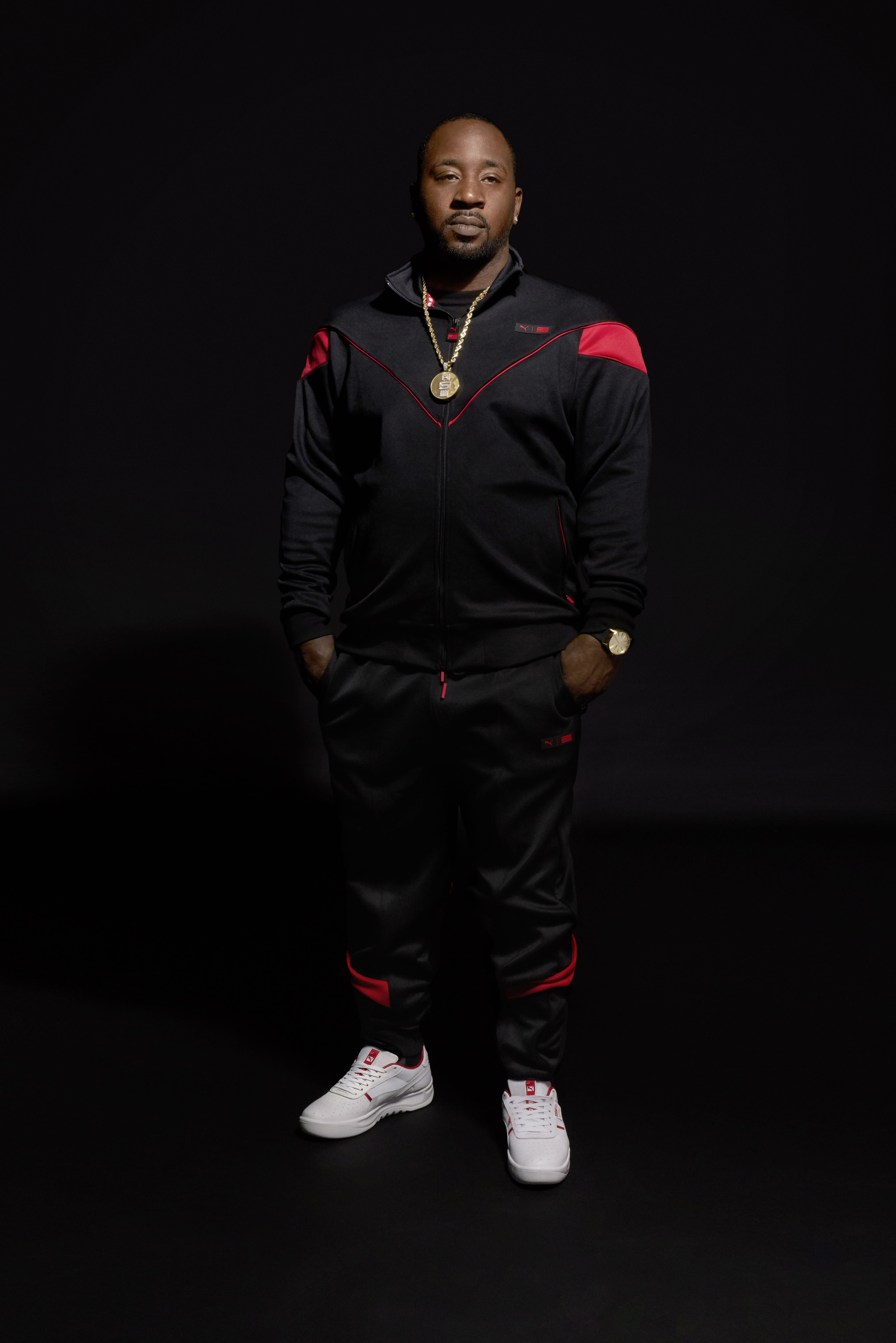 PUMA x TMC Everyday Hussle Collection Sweatpants - Red – The Marathon  Clothing