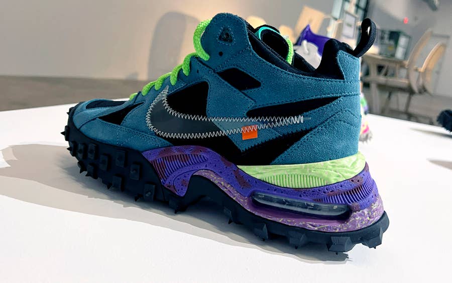 Virgil Abloh showed the first-ever sample of the Off-White™ x Nike