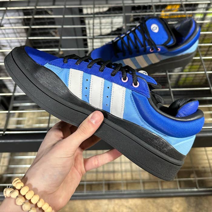 Bad Bunny x Adidas Campus Light Surfaces in Blue | Complex