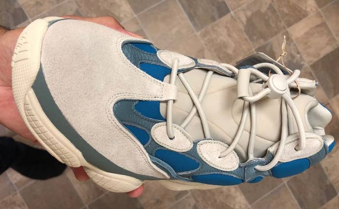 Adidas Yeezy 500 High Frosted Blue Release Date Top