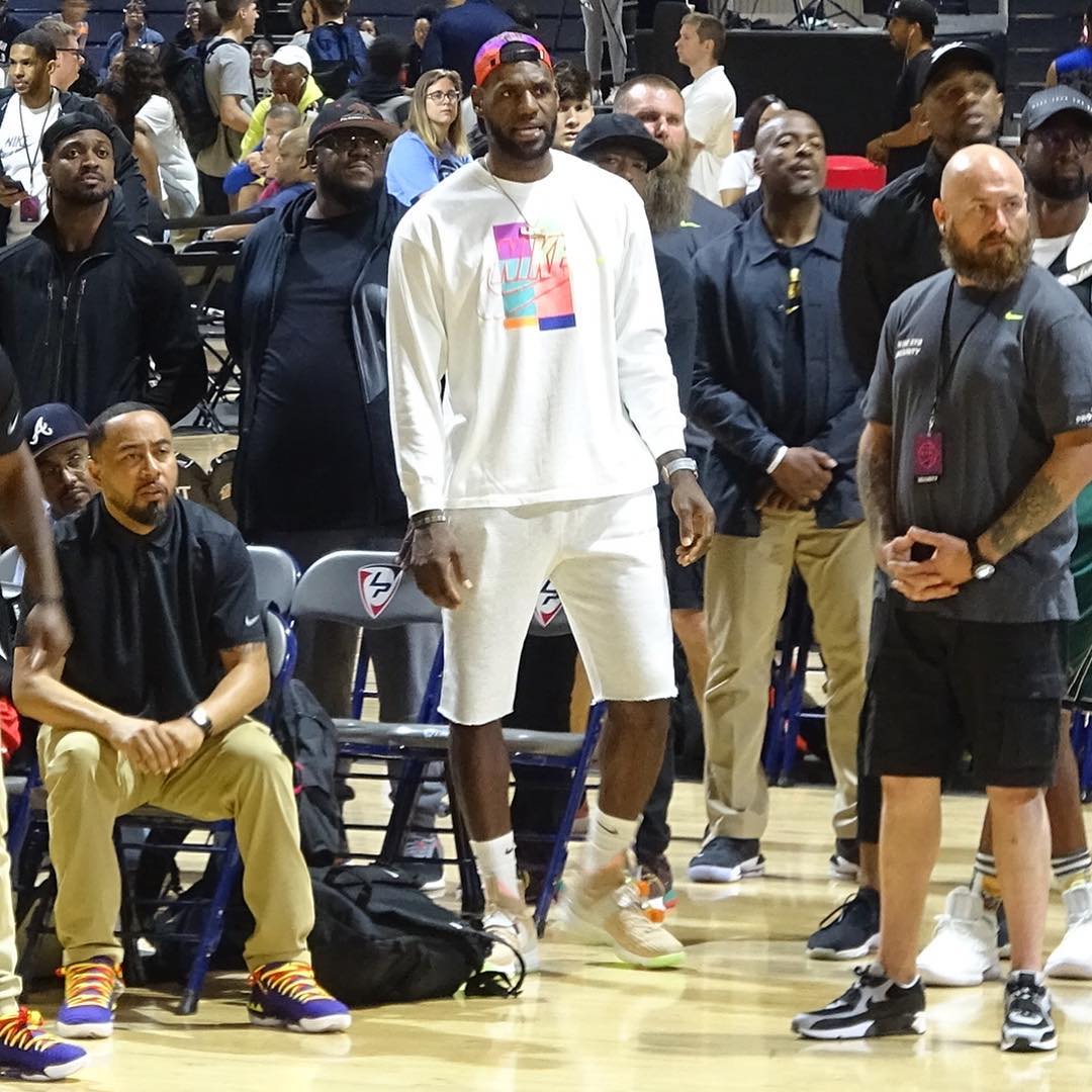 LeBron James Nike LeBron 15 x Nike Air Yeezy 1 &#x27;Tan&#x27;