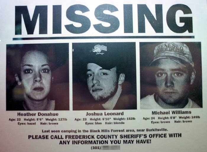 'The Blair Witch Project' missing photo