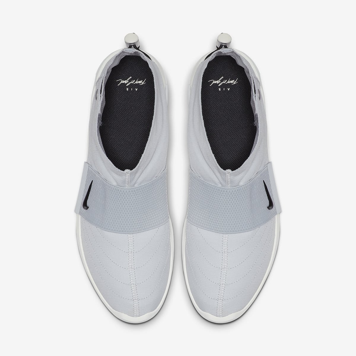 Nike Air Fear of God Moccasin &#x27;Pure Platinum/Black-Sail&#x27; (Top)