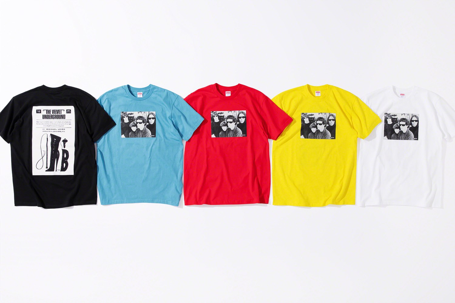 【新価格】Supreme The Velvet Underground Tee black Tシャツ/カットソー(半袖/袖なし)