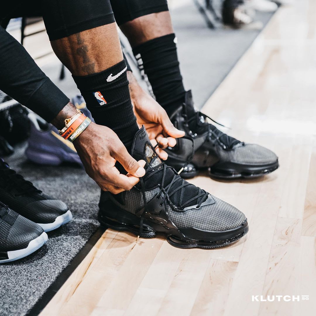 LeBron James Previews Nike 19 Black | Complex
