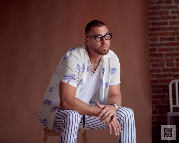 Travis Kelce  Mens fashion casual outfits, Cool hairstyles for