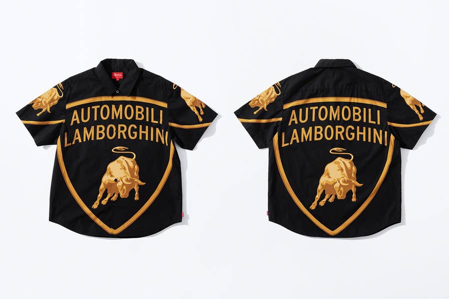 Supreme Debuts Automobili Lamborghini Collab Collection | Complex