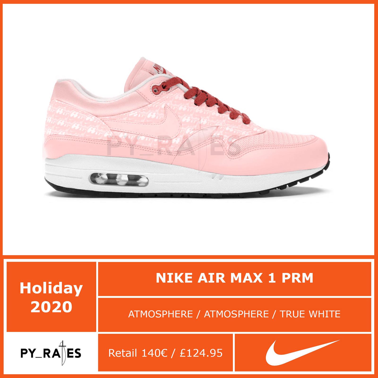 Nike Air Max 1 Powerwall &#x27;Atmosphere&#x27; Leaked Info