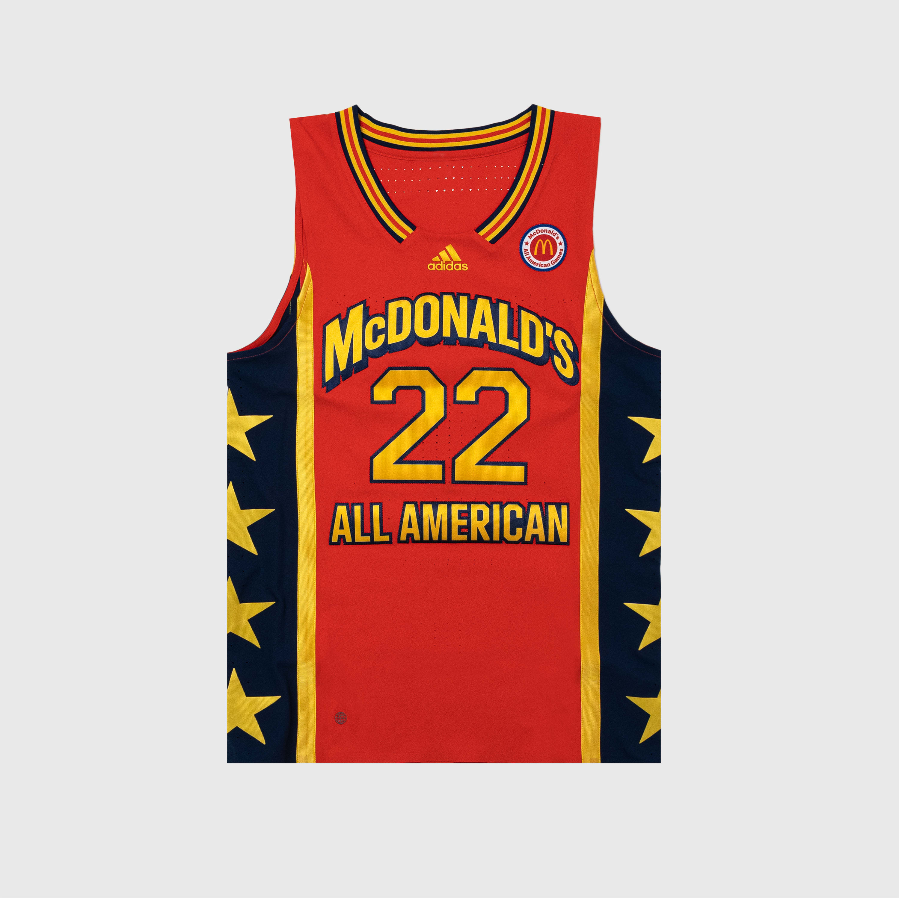 Mcdonalds sales basketball jersey